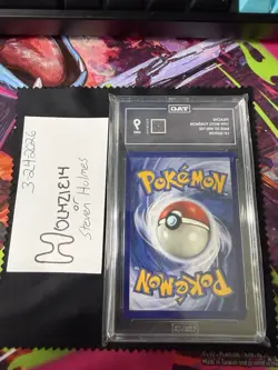 Pokemon Pikachu 1st Edition Base Set (Shadowless) TAG Graded Card 058/102 1999 - Image 2