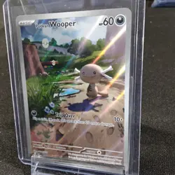 Pokemon Paldean Wooper Reverse Holo 60 HP SV02: Paldea Evolved 102/094 Card - Image 2