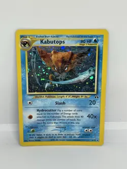 Kabutops 6/75 Neo Discovery Holo Rare Vintage WOTC Pokemon Card LP/NM - Image 1
