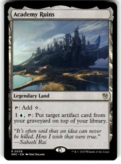Academy Ruins - 58 - NM - Commander: Aetherdrift - MTG - Image 1