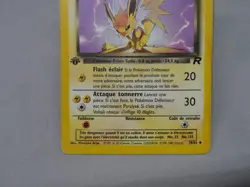 Pokemon Voltali obscur team rocket 38/82 french trading card - Image 3