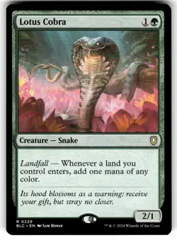 Lotus Cobra Commander: Bloomburrow Regular MTG NM - Image 1