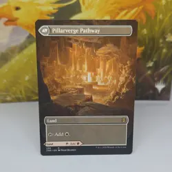 Wizards of the Coast Needleverge Pathway Land Rare Red Green ZNR 288 Regular - Image 2