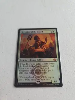 MTG Recruiter of the Guard (Mythic) Modern Horizons 3 N/M FOIL #M22 - Image 1