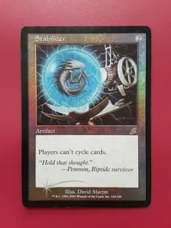 MTG Stabilizer FOIL Scourge LP Light Play Magic the Gathering - Image 1