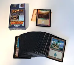 MTG Magic Invasion DISMISSAL Preconstructed Theme Deck ~ Open - Image 1