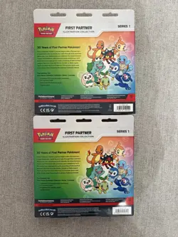 Pokemon TCG First Partner Illustration Series 1 Lot of 2 Boxes - Image 2
