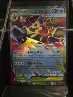 Mega Starmie Ex 021/088 Pokemon TCG Perfect Order English NM Near Mint - Image 1