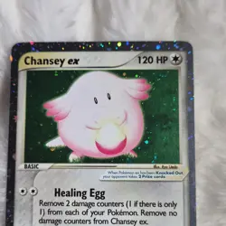 Pokemon Chansey ex EX Ruby & Sapphire 96/109 Holo 120 HP. Never Played With - Image 2