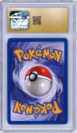 Pokemon Moltres #21 Movie Black Star Promo Error Aoki CGC Pristine 10 - Image 2