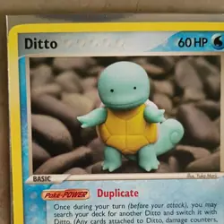 Pokemon 2005 Delta Species Ditto [Squirtle] 64/113 - Image 3