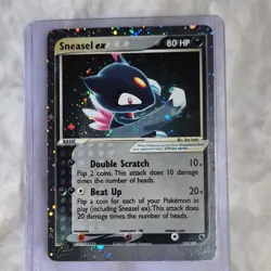 Pokemon Sneasel ex 103/109 EX Ruby & Sapphire EX Darkness. Never Played With - Image 1