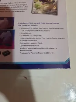 Pokemon TCG Scarlet Violet Journey Together Elite Trainer Box ETB New Sealed - Image 3