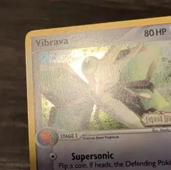 Pokemon Vibrava Legend Maker 46/92 Reverse Holo Stamped Near Mint - Image 4