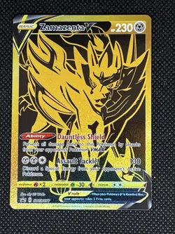 Pokemon Zamazenta V Promo Holo SWSH077 Sword & Shield 230 HP - Image 1