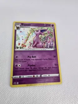 Pokemon Espeon SWSH Promo Creature Psychic Promo Holo 110HP SWSH174 - Image 1