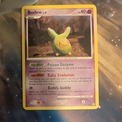 Pokemon TCG Budew 32/130 Diamond & Pearl Common Regular Basic 40 HP English - Image 1