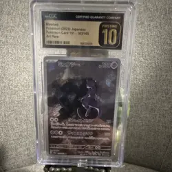 The Pokemon Company Mewtwo CGC Pristine 10 Art Rare 183/165 Japanese 2023 - Image 1