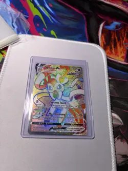 2021 Pokemon Sword & Shield Full Art Sylveon VMAX Evolving Skies Secret - Image 3