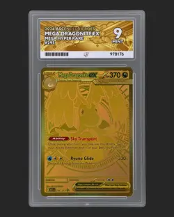 ACE 9 Mega Dragonite EX 295/217 Hyper Rare Ascended Heroes Pokemon - Image 1