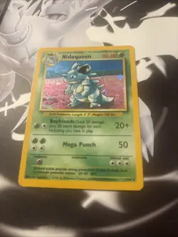 Pokemon TCG Nidoqueen Jungle 7/64 Holo Unlimited Holo Rare - Image 1