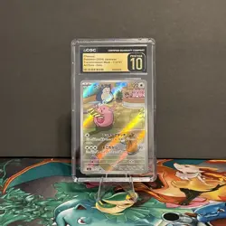 Chansey CGC 10 Pristine Holo 113/101 AR Transformation Mask Japanese Pokemon - Image 1