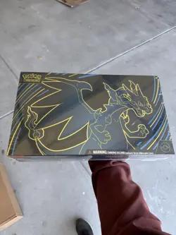 Sealed Pokemon TCG Phantasmal Flames Mega Charizard EX UPC - Small Tear - - Image 1