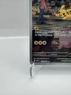 Pikachu Illustration Rare 173/165 Holo Scarlet & Violet - 151 Pokemon TCG NM - Image 4