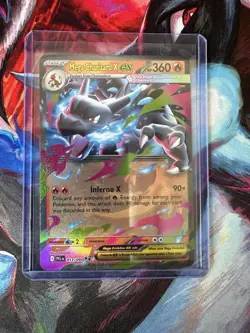 Mega Charizard X ex 013/094 Me02: Phantasmal Flames Holo - Pokemon TCG - NM - Image 1