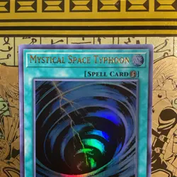 Yu-Gi-Oh! TCG Mystical Space Typhoon Ultra Rare DUOV-EN086 1st Edition - Image 2