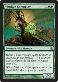4 x Viridian Corrupter - Mirrodin Besieged - Light Play - MTG - Image 1