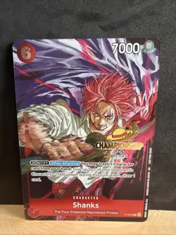 Shanks (Event Pack Vol. 6) P-083 One Piece Promotion Cards Foil Championship - Image 1