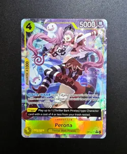 One Piece Perona OP14-111 (Alternate Art) The Azure Sea's Seven (OP14) - Image 1