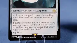 The Masamune Regular NM FIN 264 Mtg Final Fantasy 🔮 A - Image 3