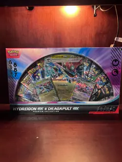 Pokemon TCG Hydreigon EX & Dragapult EX Premium Collection Box - New Sealed - Image 1