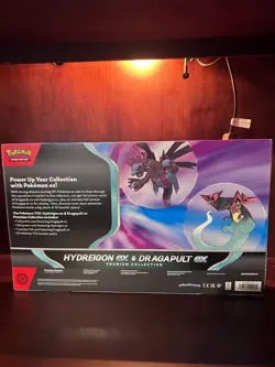 Pokemon TCG Hydreigon EX & Dragapult EX Premium Collection Box - New Sealed - Image 2