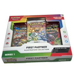 Pokemon First Partner Illustration Collection Series 1 Sealed Box - Image 4