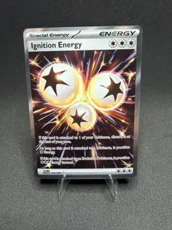 NM/Mint Ignition Energy 124/094 Pokemon, Phantasmal Flames, Ultra Rare - Image 1
