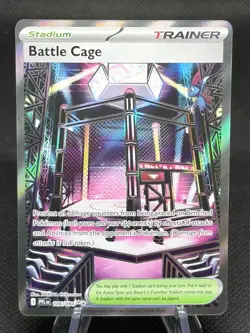 Battle Cage 116/094 Ultra Rare Phantasmal Flames Pokemon Near Mint - Image 1