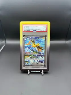 PSA 9 ⚡ZAPDOS EX 202 2023 POKEMON MEW EN-151 | SPECIAL ILLUSTRATION RARE - Image 1