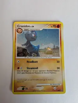 Cranidos DP07 Pokemon Diamond and Pearl Promos Swirl - Image 1