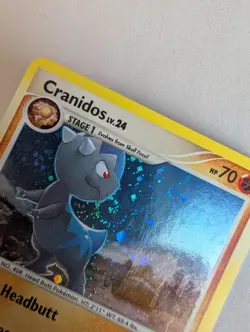 Cranidos DP07 Pokemon Diamond and Pearl Promos Swirl - Image 2