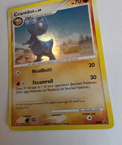 Cranidos DP07 Pokemon Diamond and Pearl Promos Swirl - Image 4