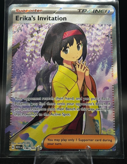 Erika's Invitation 196/165 Sv: Scarlet & Violet 151 Holo Pokemon TCG - Image 1