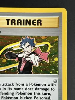 Pokemon TCG Koga 19/132 Gym Challenge Trainer Holo LP - Image 5