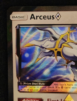 2018 Pokemon Forbidden Light Arceus Prism Star Prism Rare #96/131 EX-NM - Image 2