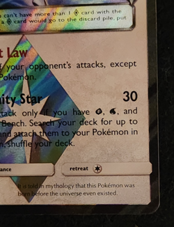 2018 Pokemon Forbidden Light Arceus Prism Star Prism Rare #96/131 EX-NM - Image 4