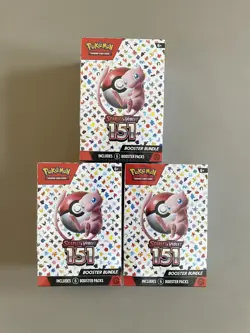 Pokemon Scarlet & Violet 151 booster bundle - New & Sealed - Fast Shipping - Image 1