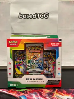 Pokemon TCG First Partner Illustration Collection Series 1 Sealed - Image 1