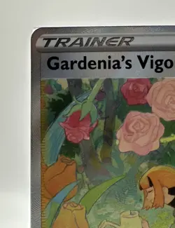 Pokemon Gardenia's Vigor GG61/70 Ultra Rare Full Art Holo Crown Zenith English - Image 2